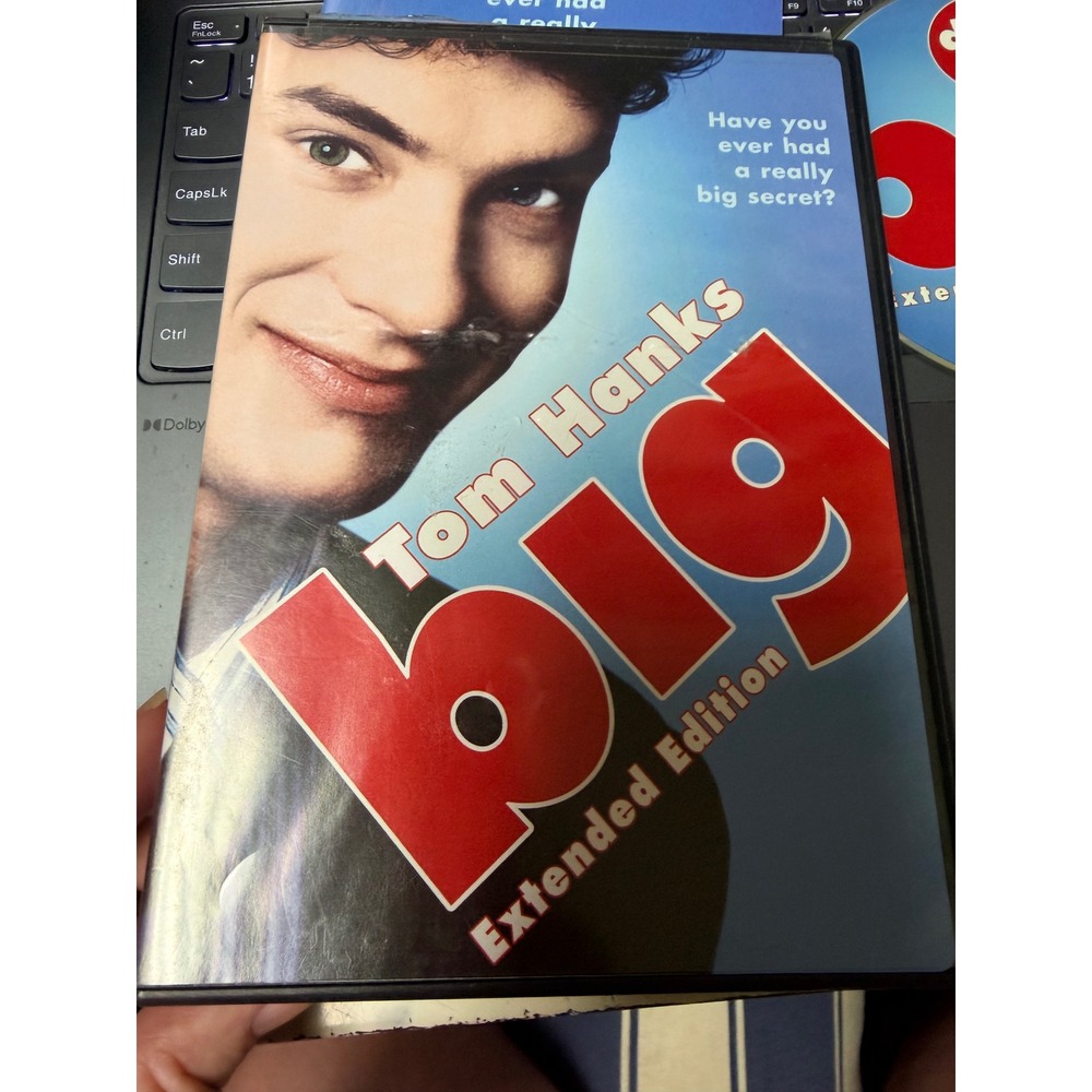 Big Extended Edition DVD Tom Hanks 2-Disc Set 80s Comedy Classic Movie